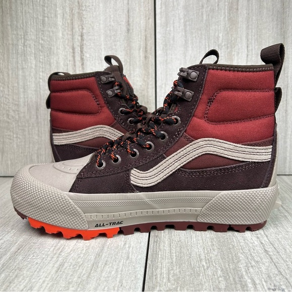 NEW Vans MTE SK8-Hi Gore-Tex ‘Bitter Chocolate’ Sneaker Boot Womens Size 6.5 7.5 - Picture 2 of 13